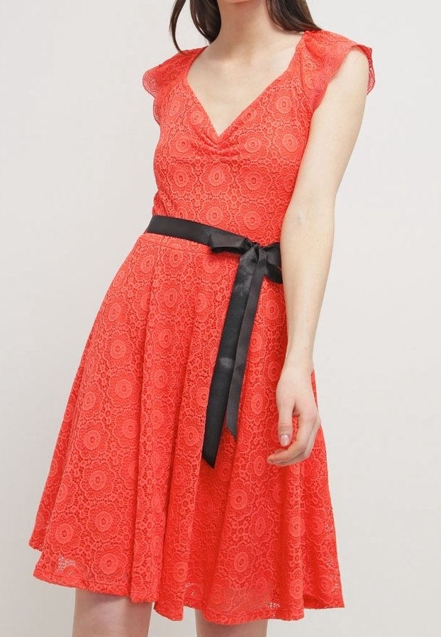 Morgan Vardagsklänning - coral