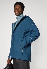 Vaude YARAS 3IN1  - Cykeljacka - dark sea/heron