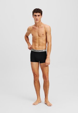 Trunks - asphalt white black
