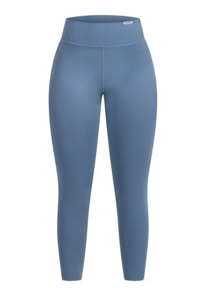 Smilodox, ADVANCE PRO MID RISE YOGA SPORT FITNESS - Leggings - Strümpfe - blau