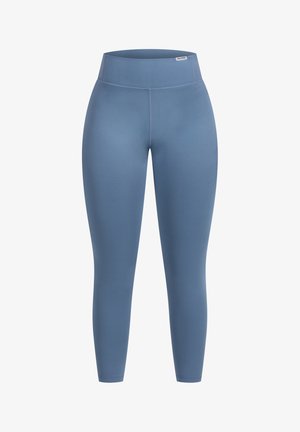 Smilodox, ADVANCE PRO MID RISE YOGA SPORT FITNESS - Leggings - Strümpfe - blau