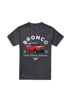 Ford, BRONCO ILLUSTRATED - Print T-shirt - anthracite