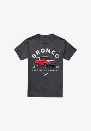 Ford, BRONCO ILLUSTRATED - Print T-shirt - anthracite