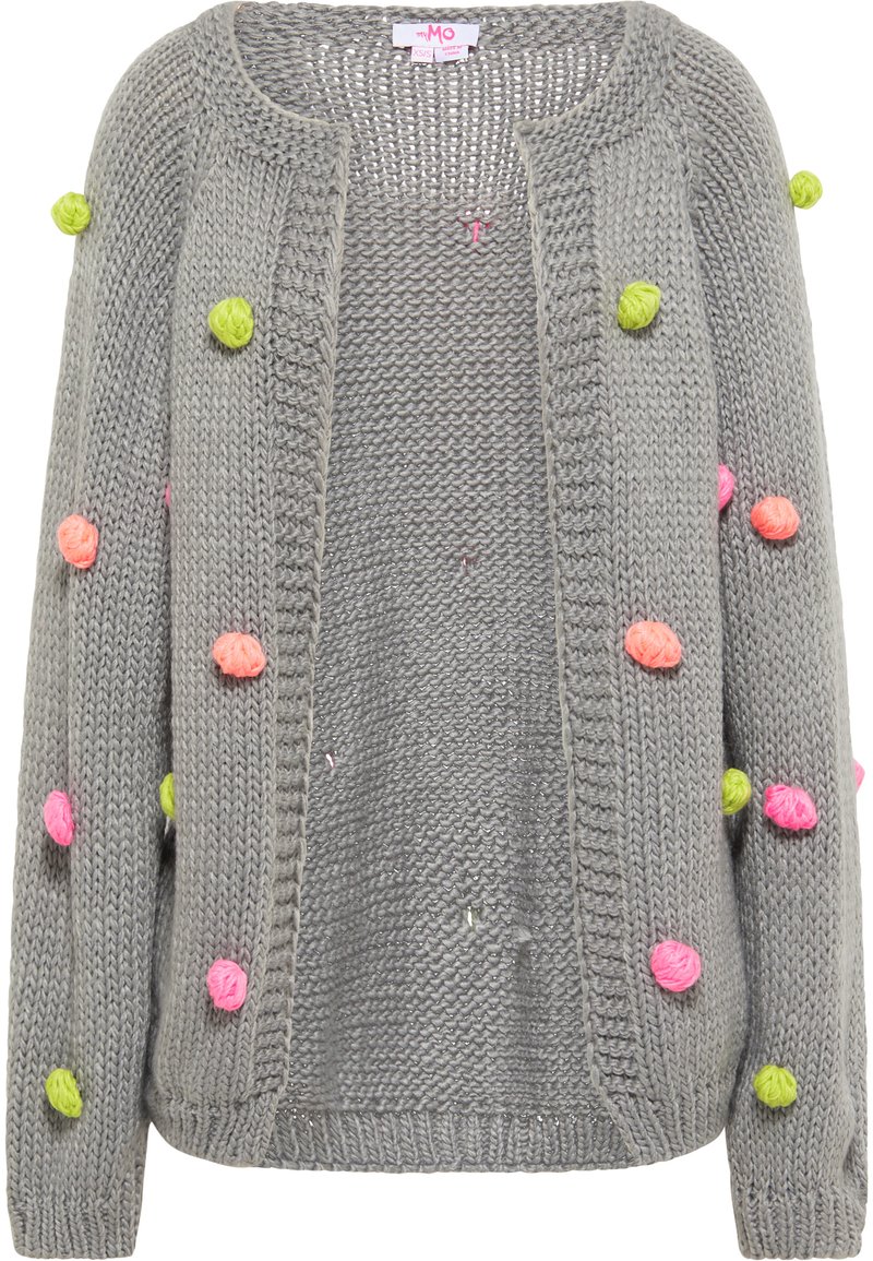 Damen Strickjacken | myMo MYMO BLONDA Strickjacke grau mehrfarbig/grau - HB64162 Damen Strickjacken | myMo MYMO BLONDA Strickjacke grau mehrfarbig/grau - HB64162
