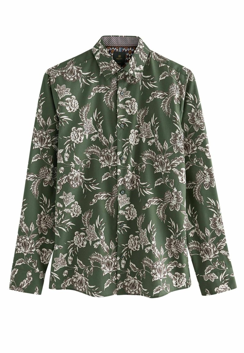 Next Overhemd groen