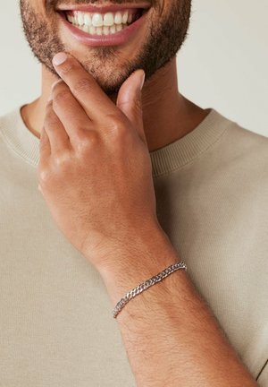 Lucardi, STATEMENT - Armband - silver-coloured no stone
