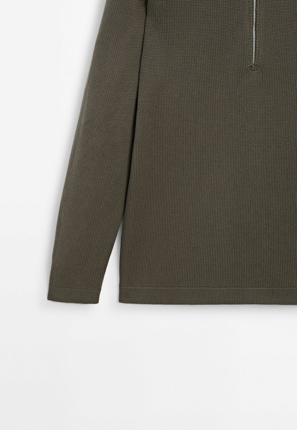 WITH COLLAR  - Jumper - khaki3