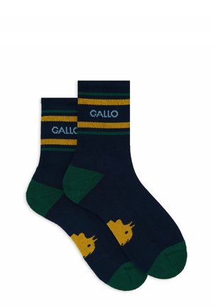 UNISEX SHORT WITH STRIPES - Socks - royal