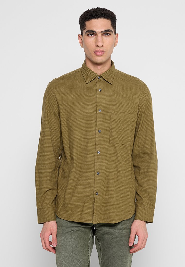 Marc O’Polo Overhemd kaki