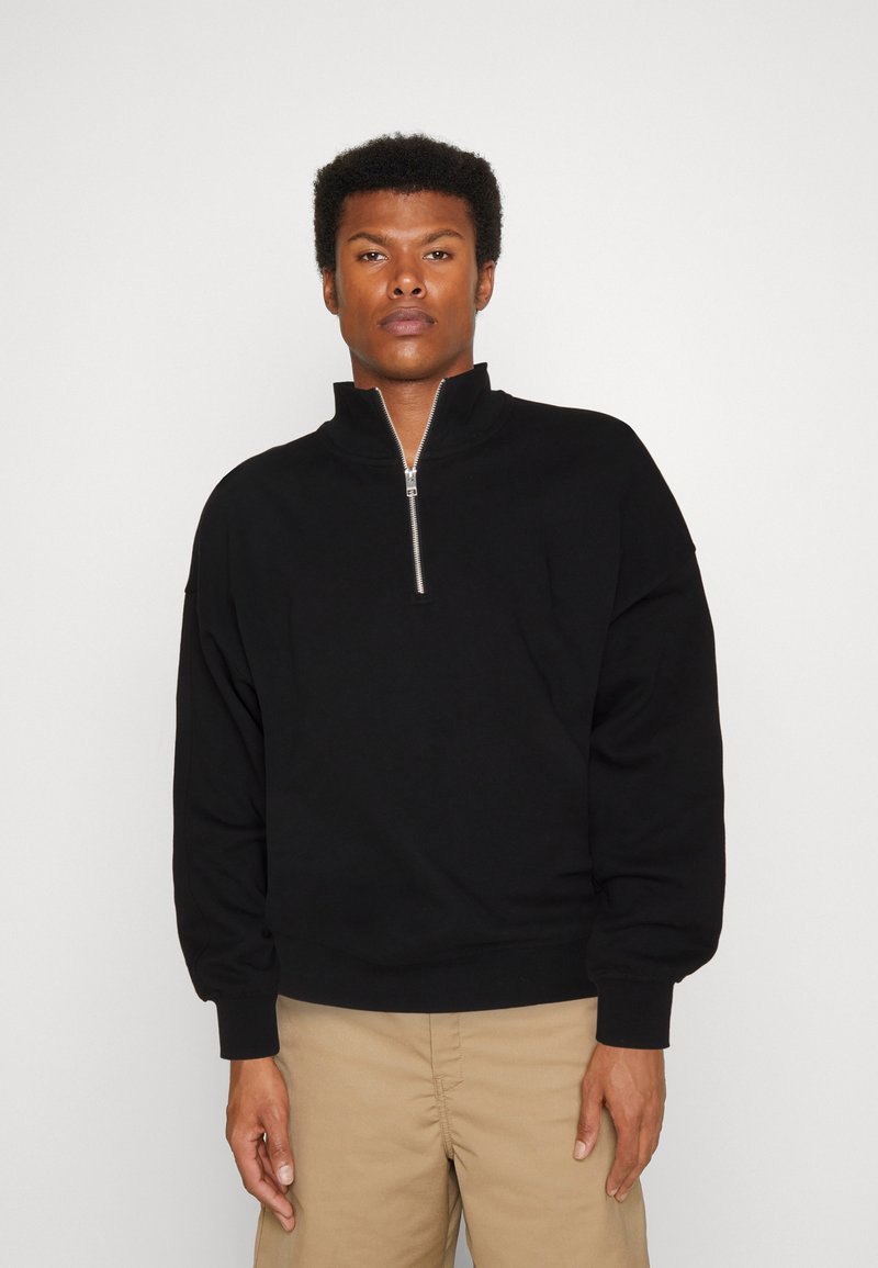 Jack & Jones JORVIBE HIGH NECK - Sweatshirt - black