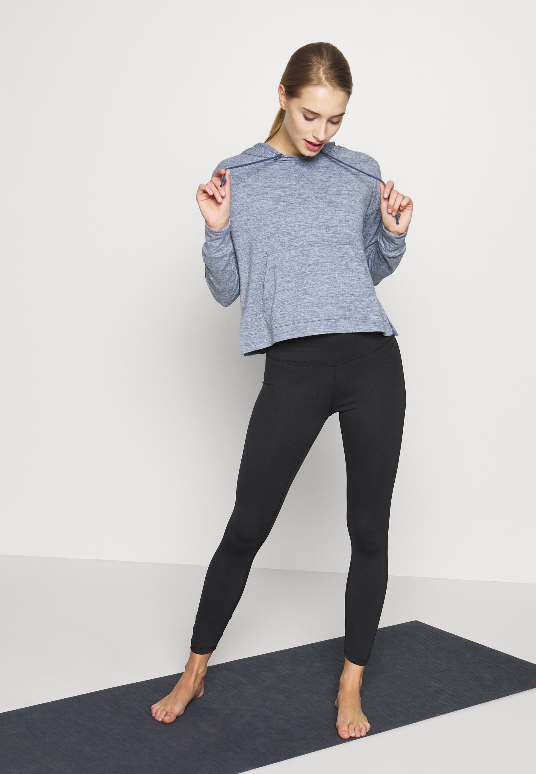 diffused blue hoodie