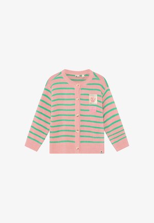 Daily7, STRICKJACKE STRIPED - Cardigan - lilas