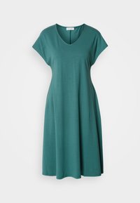 DRESS V NECK - Jersey dress - summer pine