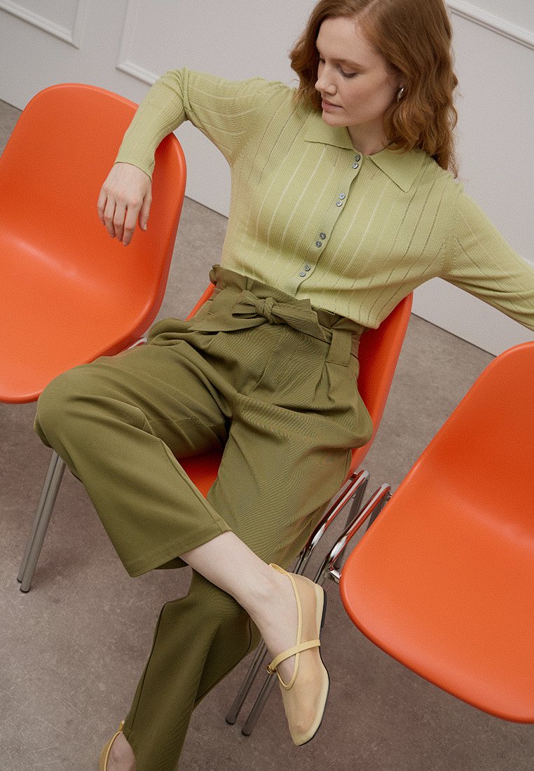 Scotch & Soda Broek kaki