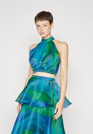 YAURA FAARI CROP - Top - aquarelle green