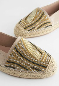 Next FOREVER COMFORT BEADED REGULAR FIT - Espadrilles - metallic