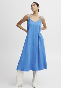 b.young BYLUMA - Vestido informal - ibiza blue