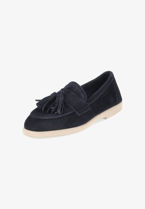 Kaerlek, KAERLEK OLGA_2 BLU DAMEN SLIPPER - Zapatos sin cordones - dukelblau