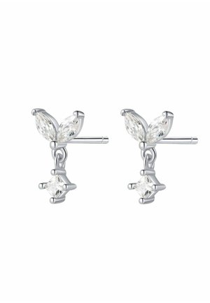FLUTTER STUD - Ohrringe - silberfarben