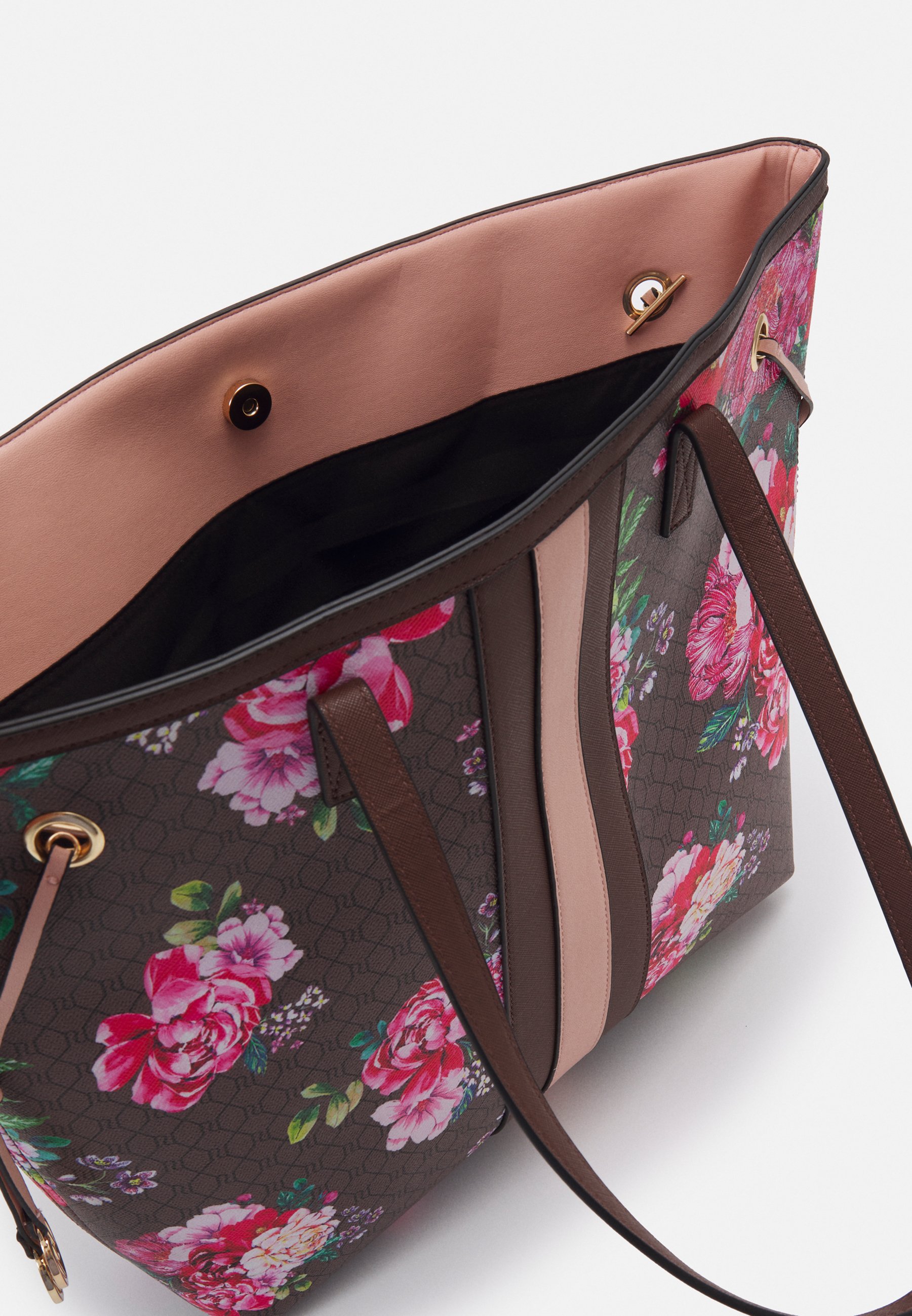 river island monogram shopper bolsa