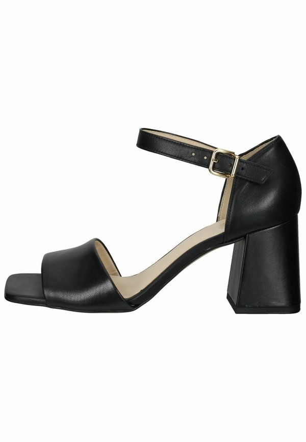 Riemensandalette - schwarz