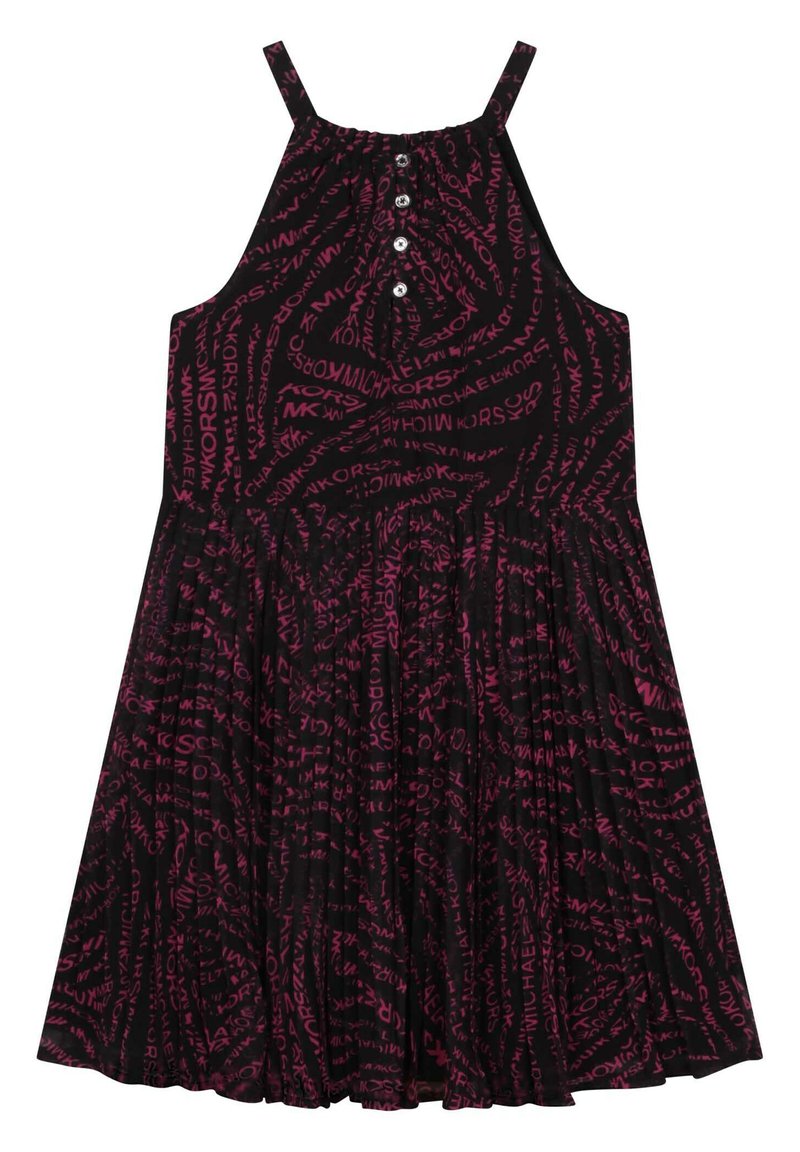 Michael Kors Kids Jurk donkerroze