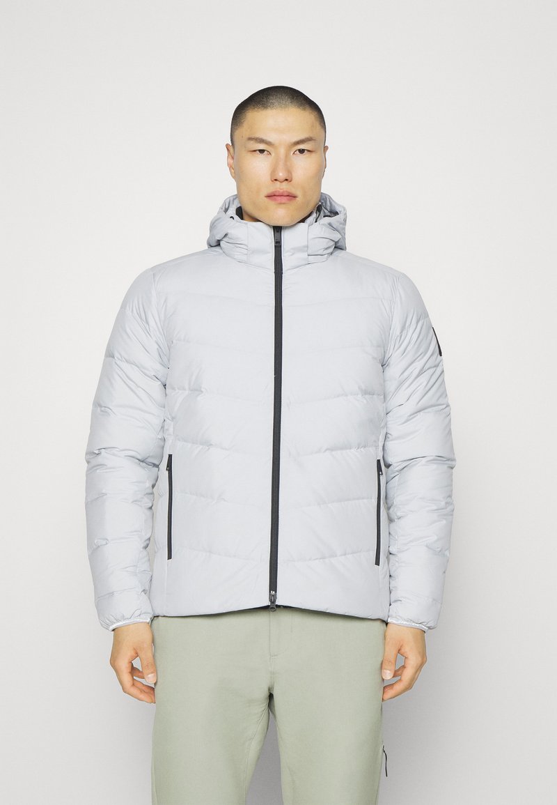 Jack Wolfskin COLONIUS - Down jacket - moonwalk/light grey - Zalando.ie