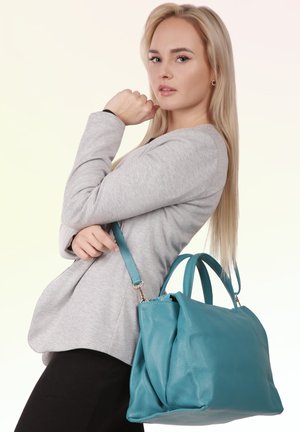 DrachenLeder, Handbag - türkis