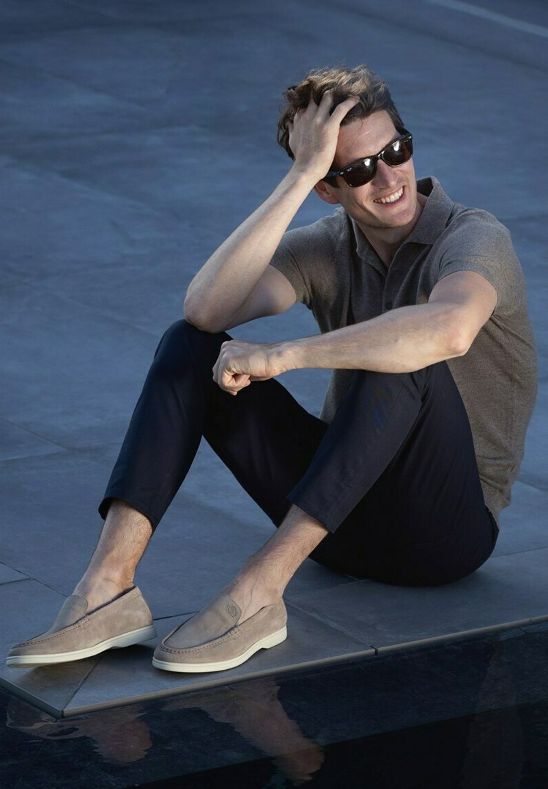 Finsbury Mocassins - beige