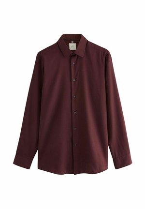 EASY CARE TEXTURED REGULAR FIT - Cămașă - burgundy red