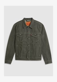Unselected, green rigid trucker