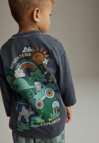 Next LONG SLEEVE- REGULAR FIT - Långärmad tröja - charcoal grey