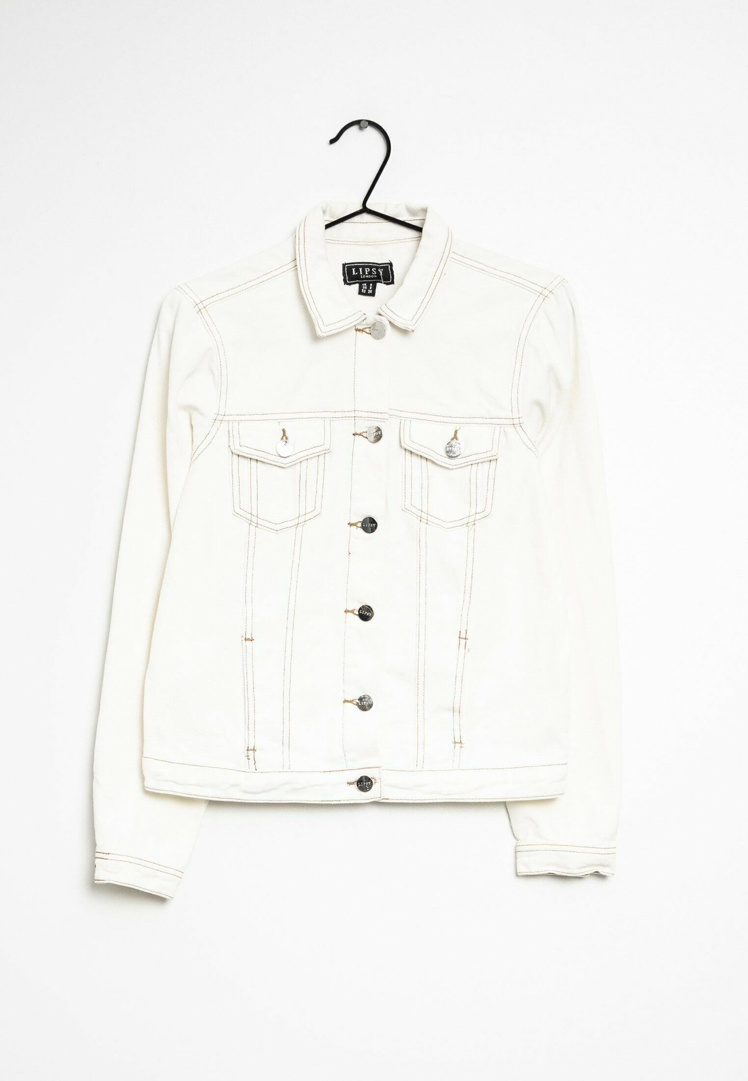 Lipsy Denim jacket - white - (Pre-owned 