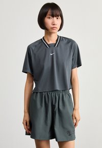 Nike Sportswear Apdrukāts T-krekls - anthracite/black