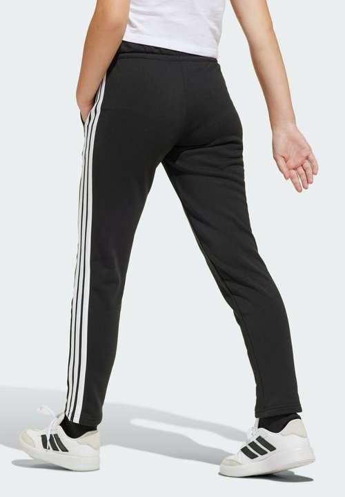 adidas ESSENTIALS - Tracksuit bottoms - black white — foto 2