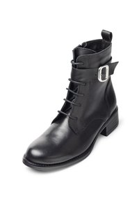 Yokono PLANO MONS - Lace-up ankle boots - black