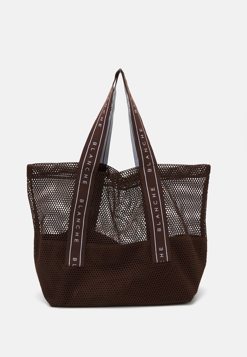 BLANCHE TOTE LOGO - Shoppingväska - hot fudge