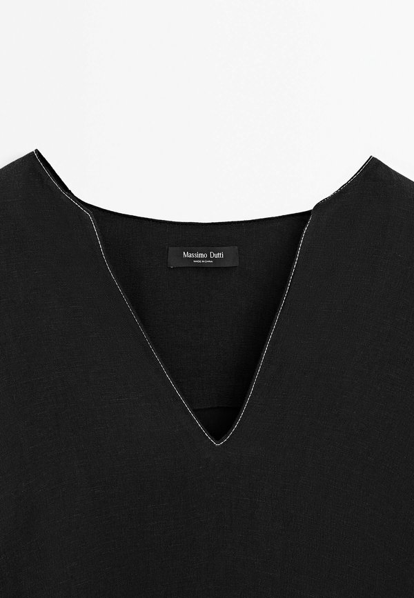 FLOWING WITH CONTRAST SEAMS - Blouse4