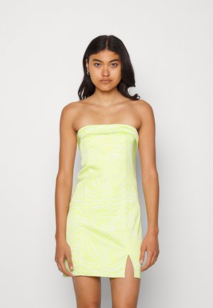 Gina Tricot TUBE MINI DRESS - Cocktailkjole / festkjole - zebra