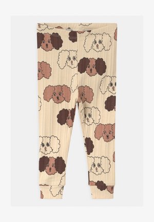 FLUFFY DOG UNISEX - Leggings - Hosen - beige
