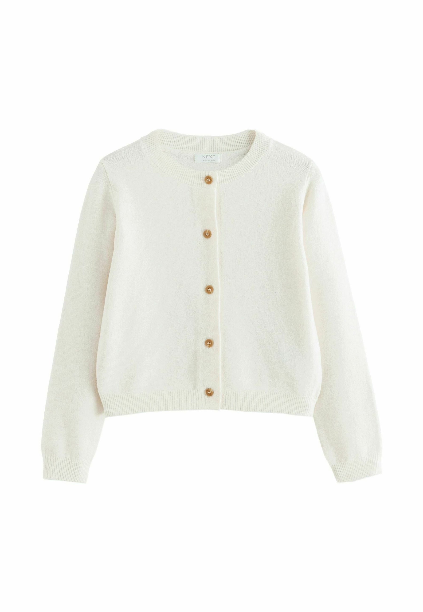Next REGULAR FIT - KNIT CARDIGAN - Vest - ecru/beige - Zalando.nl