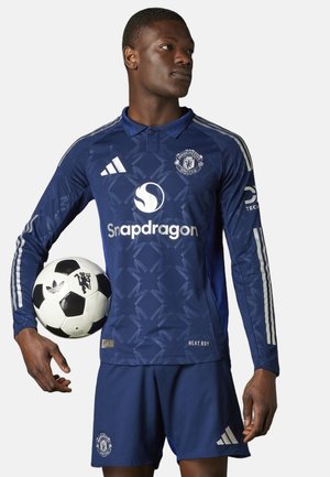 EXTÉRIEUR AUTHENTIQUE MANCHES LONGUES MANCHESTER UNITED 2024/25 - Polo - blue