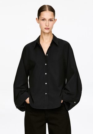 Hemdbluse - black