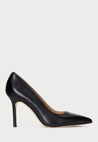 LINDELLA II BURNISHED LEATHER PUMP - Classic heels - black