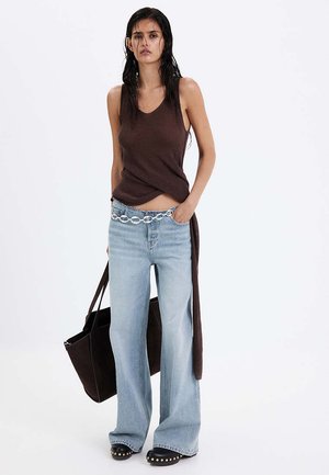 Mango, ADULT - Wide leg - blue