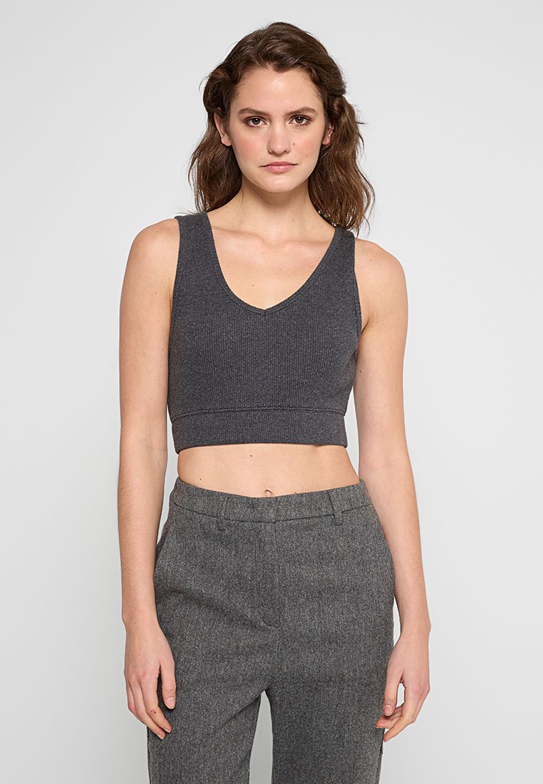 American vintage Top grijs