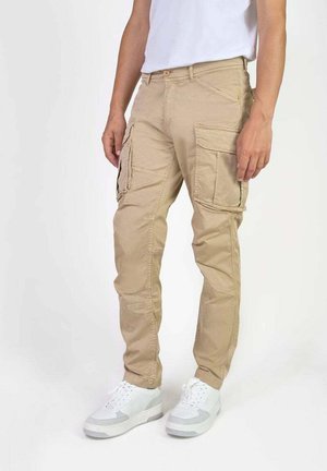 Pantalones cargo - blanc