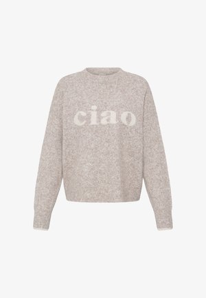 Fransa, FRFLORENCE PU 2 - Pullover - driftwood text