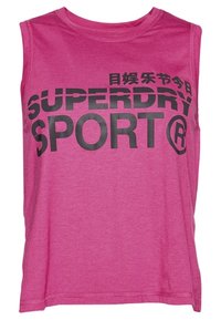 Superdry & Co Top - mottled berry