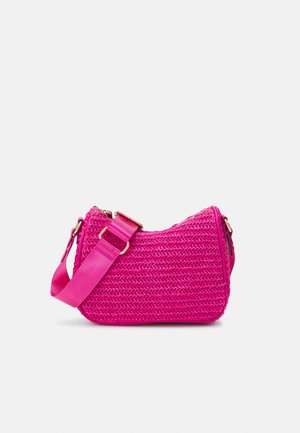 Taška s příčným popruhem - pink